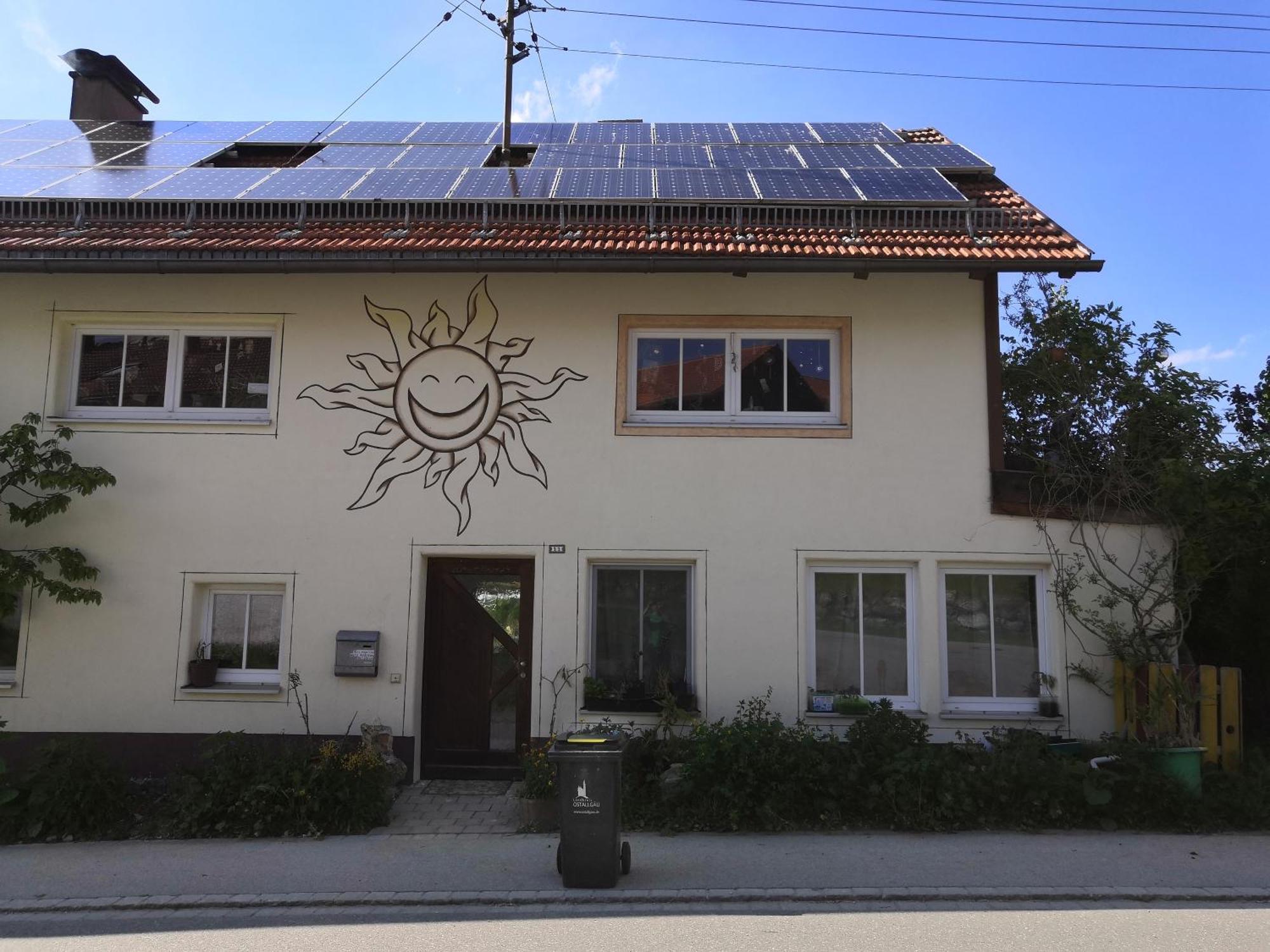 Sonnenhaus Daire Bidingen Dış mekan fotoğraf